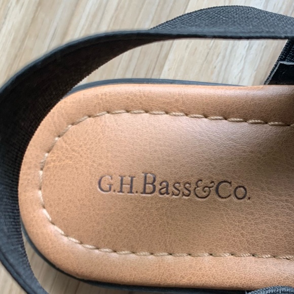 BASS “Violet” Flat Sandals Elastic Straps Comfort Flats Women’s Size 7.5 Shoes - Picture 9 of 12